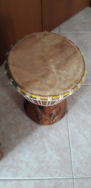 Bongo intagliato a mano