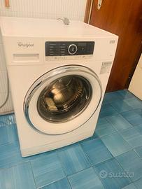 lavatrice  whirlpool portata kg 8