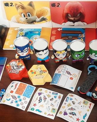 Lotto Giochi McDonald's_Azione e Supereroi