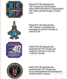 Patch Aeronautica Militare stemmi toppe cucisivi