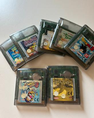 Lotto giochi gameboy color (non testati)