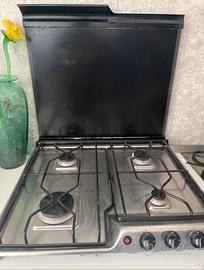 Piano cottura ariston 4 fuochi con vetro