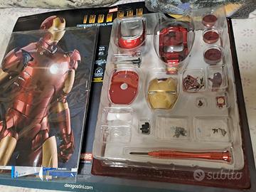 testa casco Iron Man DeAgostini  Marvel  Avengers