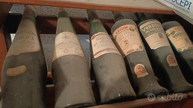6 Bottiglie vino Verdicchio collezione anni 70/80