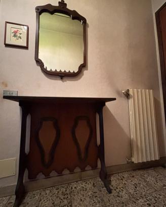 Set appendiabili, tavolino e specchio da ingresso