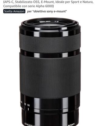 Obiettivo Sony E-Mount 55-210