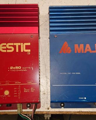 amplificatore auto majestic