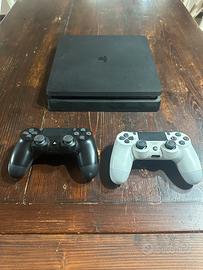 PlayStation 4 Slim con 2 Joystick Originali