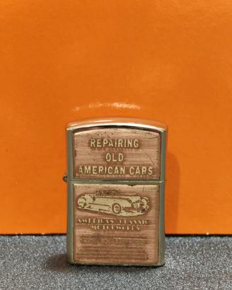 accendino in metallo ricaricabile simil Zippo 