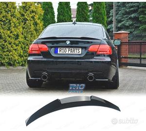 SPOILER ALETTONE BMW E92 LOOK M4 NERO LUCIDO
