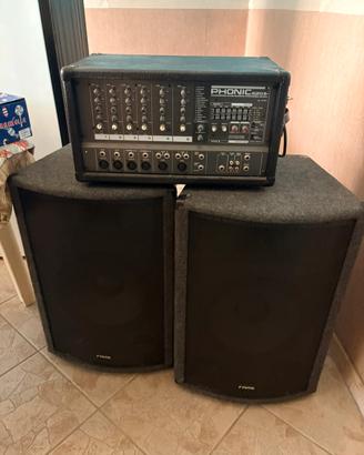 casse piú anplificatore