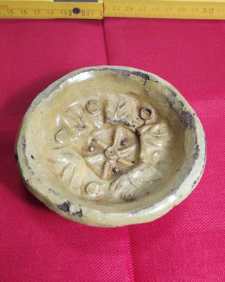 Antica formella in ceramica di Caltagirone 