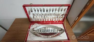 Gottinghen set posate e vassoio da pesce