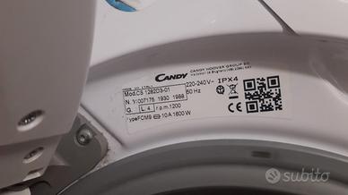 Lavatrice Candy Smart 8 kg - mod. CS1282D3-01