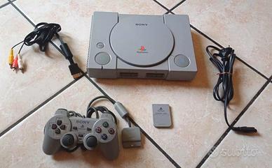 Sony Ps1 Playstation 1 console con memory card