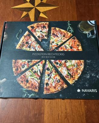 Pietra per cuocere la pizza Navaris