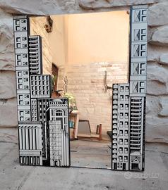 Specchio vintage Siso stile skyline

