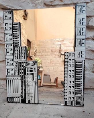 Specchio vintage Siso stile skyline

