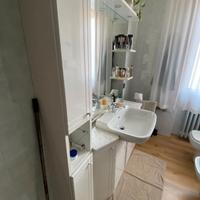 Mobile bagno laccato bianco lucido