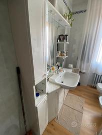 Mobile bagno laccato bianco lucido