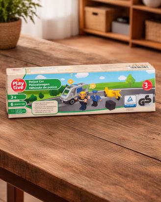 Set Giocattolo Playtive Polizia 6 Pezzi con Veicol