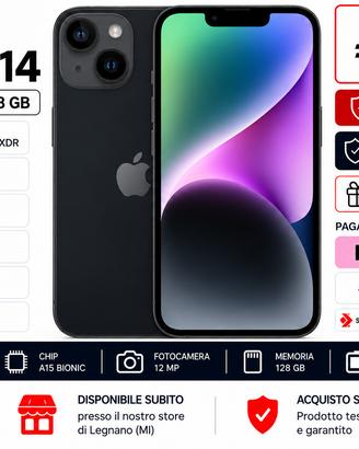 Apple iPhone 14 Midnight 128 GB