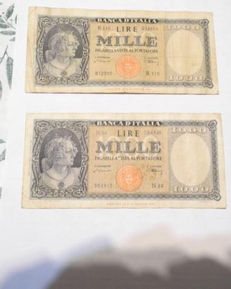 MILLE LIRE IN CARTA