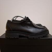 Scarpe modello ingegnere con lacci, colore nero 41