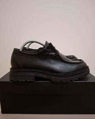 Scarpe modello ingegnere con lacci, colore nero 41