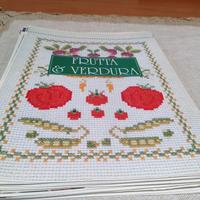 140 schede a punto croce