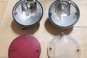 fanali vintage per ricambi o restaurare plasti mec
