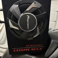 subwoofer pioneer ts wx 300a 