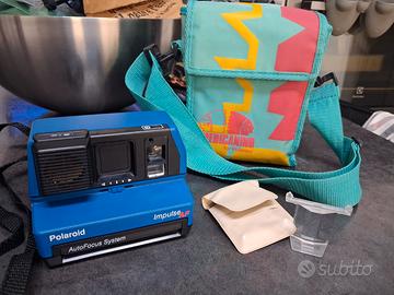 Polaroid impulse AF BLU + borsa AMERICANINO+filtro