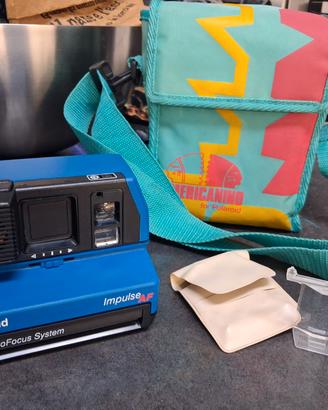 Polaroid impulse AF BLU + borsa AMERICANINO+filtro