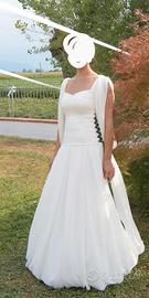 Vestito da sposa taglia 46