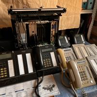 centrale telefonica Panasonic TDA 200 con telefoni