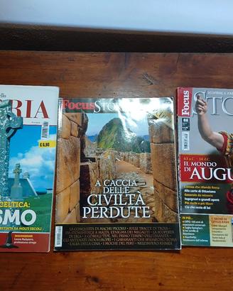 3 riviste focus storia