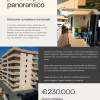 Appartamento luminoso e panoramico