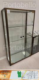 Codice: 8959 VETRINA VINTAGE STRUTTURA IN OTTONE