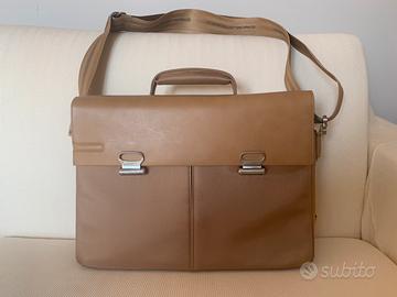 Borsa PC Piquadro beje