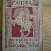 D'ANNUNZIO Cabiria Visione storica 1914