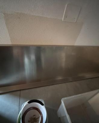 Piano di lavoro Inox 224x70 con alzatina