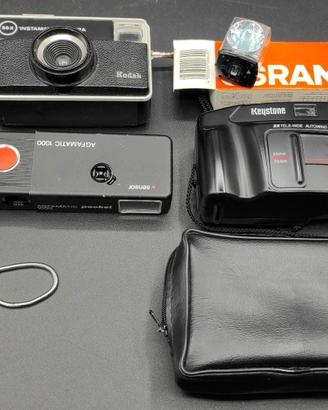 Kodak Agfamatic macchine fotografiche vintage