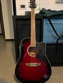 Eko Ranger 6 EQ Sunburst red -Elettroacustica