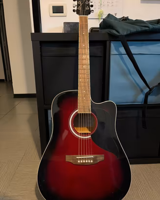 Eko Ranger 6 EQ Sunburst red -Elettroacustica