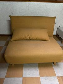 Divanetto Maison du Monde giallo senape