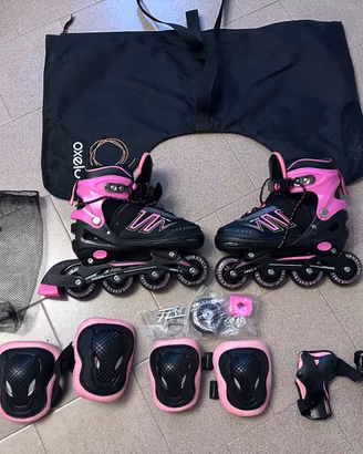 Rollerblades bambina con protezioni