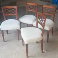 Quattro sedie antiche 