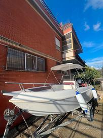 Barca arkos 507  motore yamaha 40/60