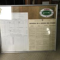 Porta licenze commerciali Vintage 1950